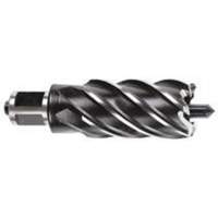 Milwaukee 49-59-2050 Couteau annulaire &agrave; tige Weldon, Diam&egrave;tre de 1/2", Acier rapide, Profondeur de la coupe de 2", Tige 3/4"