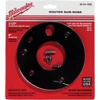 Milwaukee 49-54-1045 6" Diameter 2-1/2" Center Hole Sub-Base