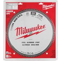 Milwaukee 48-40-4510 Lames de scie circulaire Endurance, 14", 90 dents, Pour M&eacute;tal