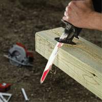 Milwaukee 48-00-8027 Lame de scie alternative Ax Sawzall, Bim&eacute;tal, 5 Dents par pouce, 12" lo x 1" la