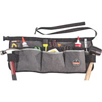 Ergodyne 13695 13-Pocket Waist Aprons, Canvas, Grey
