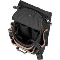 Kuny's EL-1524 &eacute;tui &agrave; outils de grandeur moyenne ZIPTOP, Porte-outil multiple, Polyester, 8 Poches