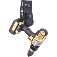 Kuny's 5024 Cordless Drill Hooks, Cordless Tool Holder, Polyester, 5 Pockets