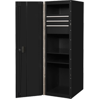 Extreme Tools RX192503SLBK Armoire lat&eacute;rale s&eacute;rie RX, 3 tiroirs, 19" la x 25" p x 61" h, Noir