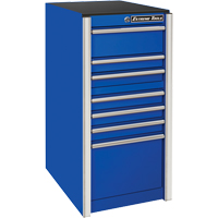 RX Series Side Cabinet, 7 Drawers, 19" W x 25" D x 39-1/4" H, Blue  TEQ496 | TENAQUIP
