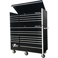 Extreme Tools<sup>®</sup> RX Series Top Tool Chest, 54-5/8" W, 8 Drawers, Black  TEQ498 | TENAQUIP