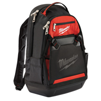 Milwaukee 48-22-8200 Jobsite Backpack, 20" L x 16" W, Black, Ballistic