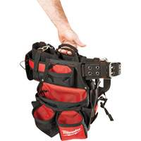 Milwaukee 48-22-8120 Contractor Work Belt With  Suspension Rig, Nylon, Black