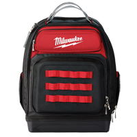 Milwaukee 48-22-8201 Ultimate Jobsite Backpack, 20" L x 17" W, Black, Ballistic