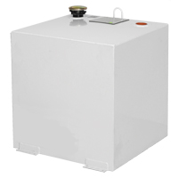 Steel Fuel Transfer Tank, Steel, 50 gal. Capacity, White  TEQ718 | TENAQUIP