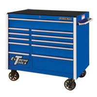 RX Series Rolling Tool Cabinet, 11 Drawers, 41-1/2" W x 25-1/2" D x 40-1/2" H, Blue  TEQ764 | TENAQUIP