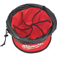 Milwaukee 48-22-8170 Parachute Organizer Bag, 11-4/5" L x 11-4/5" W x 11" H, Nylon, Black/Red