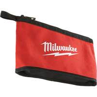 Milwaukee 48-22-8180 Zipper Pouch, Canvas, 1 Pockets, Black/Red