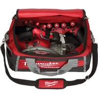 Milwaukee 48-22-8322 Packout Tool Bag, Ballistic Nylon, 8 Pockets, Black/Red