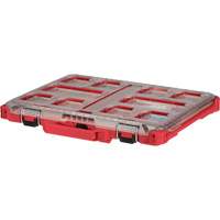 Milwaukee 48-22-8431 Organisateur profil&eacute; Packout, 19-3/4" x 16-2/5" x 2-1/2", Noir/Rouge