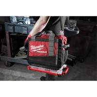 Milwaukee 48-22-8436 Packout Compact Low-Profile Organizer, 16-2/5" x 9-3/4" x 2-1/2", Black/Red