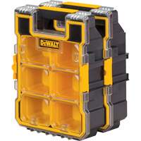 DEWALT DWST14735 Organisateur de format moyen PRO, 4-1/2" la x 10-1/4" p x 13-3/5" h, Noir/Jaune