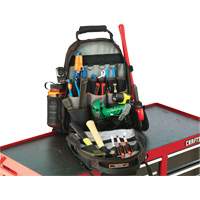 Ergodyne 13743 Arsenal&reg; 5843 Tool Backpack, 13-1/2" L x 8-1/2" W, Black, Polyester