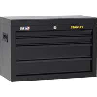 Stanley Tools STST22643BK 100 Series Tool Chest, 26" W, 4 Drawers, Black