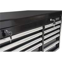 Industrial Tool Chest, 41" W, 10 Drawers, Black TER068 | TENAQUIP