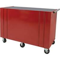 Aurora Tools TER103 Industrial Tool Cart, 12 Drawers, 56" W x 24-1/2" D x 38-1/8" H, Red