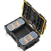DEWALT DWST08165 ToughSystem&reg; 2.0 Toolbox, 21-3/4" x 14-3/4" x 7", Black