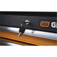 Gearwrench 83240 GSX Series Tool Chest, 26" W, 4 Drawers, Black/Orange