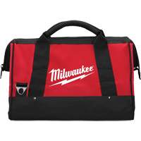Milwaukee 50-55-3560 Medium Contractor's Bag, Black/Red