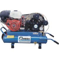 Omega Compressors TUE-8008GE Compresseurs d'air s&eacute;rie entrepreneur, Essence, 6,6 gal. (8 gal. US), 175 PSI