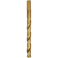 JET 570277 JET-KUT&reg; Gold Super Premium M2 H.S.S. Jobber Drill Bit, High Speed Steel, 27/64", 135° Point Angle