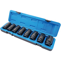 JET 610402 PS834D 6-Point SAE Socket Set, 8 Pcs, Impact, 3/4" Drive Size, Deep