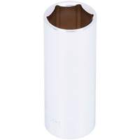 JET 672324 Douille chrom&eacute;e, Chocs/Puissance, 3/4", Prise 1/2", 6 pans, Profond