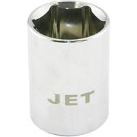JET 672517 Socket, 17 mm, 1/2" Drive, 6 Points