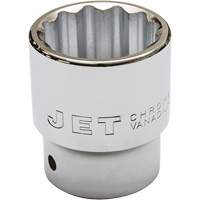 JET 673635 Douille chrom&eacute;e, 35 mm, Prise 3/4", 12 pans