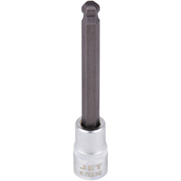 JET 677280 Douille &agrave; embout, Sph&egrave;re hexagonale, 10 mm x 4" lo, Prise 3/8"