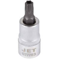 JET 677764 Douille embout &agrave; inviolable, Torx inviolable, T-45 x 2" lo, Prise 3/8"