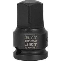 JET 681952 Adaptateur femelle x m&acirc;le, 1/2", Prise 3/8"