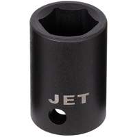 JET 682519 Douille, Chocs, 19 mm, Prise 1/2", 6 pans