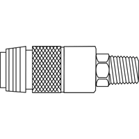 Topring 20.648 Raccords Unisafe types universels s&eacute;curitaires 5-en-1, Acier zingu&eacute;
