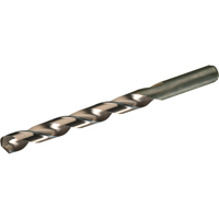 Cle-Line C23357 Split Point Jobber Drill Bits, Cobalt, 1/4"/E, 4" L, 2-3/4" Flute, 135° Point Angle