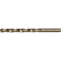 Cleveland C70026 Jobber M42 NAS 907 Type J Aircraft, Straw Finish, Cobalt, 27/64", 5-3/8" L, 3-15/16" Flute, 135° Point Angle