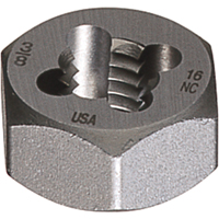 Walter Surface Technologies C77628 CLE-LINE Hexagon Rethreading Dies, Bright Finish, 3/4"-10 Thread, High Speed Steel