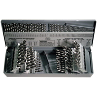 Walter Technologies Pour Surface C21126 Jeux de forets CLE-LINE, 115 morceaux, Acier rapide