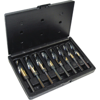 Walter Surface Technologies C21164 CLE-LINE Drill Sets, 8 Pieces, High Speed Steel