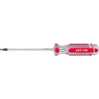 JET 721362 Tournevis carr&eacute; avec manche g&eacute;ant, Tige de #2, Ronde, 5" lo, Prise en Plastique