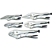 JET 730335 LPS-5 Super Heavy-Duty Locking Pliers Se, 5 Pieces