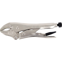 JET 730455 J7WR Super Heavy-Duty  Locking Pliers with Cutter, 7" Length, Curved Jaw