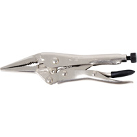 JET 730463 Pinces verrouillables super robustes J6LN avec couteau, Longueur 6", Bec long