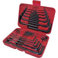 JET 775165 JHK-25SM Hex Key Set, 25 Pcs., Metric & Imperial