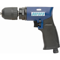 Aurora Tools THZ675 3/8" Air Reversible Drill, 4 CFM, 1/4" NPT, 88 dBA, 3/8" Chuck
